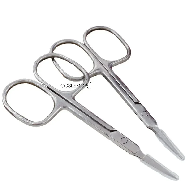 1pc Stainless Steel Cuticle Scissors Dead Skin Remover Tools Cutter Professional Nails Clippers Hair Trimming Manicure Supplies 5