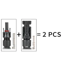 400/200/100/40/20/10 Pcs Photovoltaic Solar Connector Kit 1000V 30A Panel Solar Connectors for PV/MC Cable 2.5/4/6mm2 2
