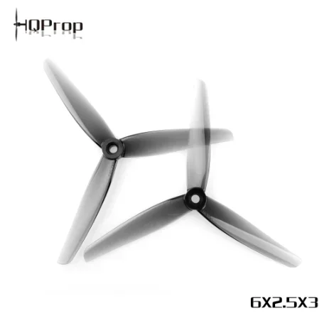 

20pcs/10pairs HQProp 6X2.5X3 Light Grey-Poly Carbonate