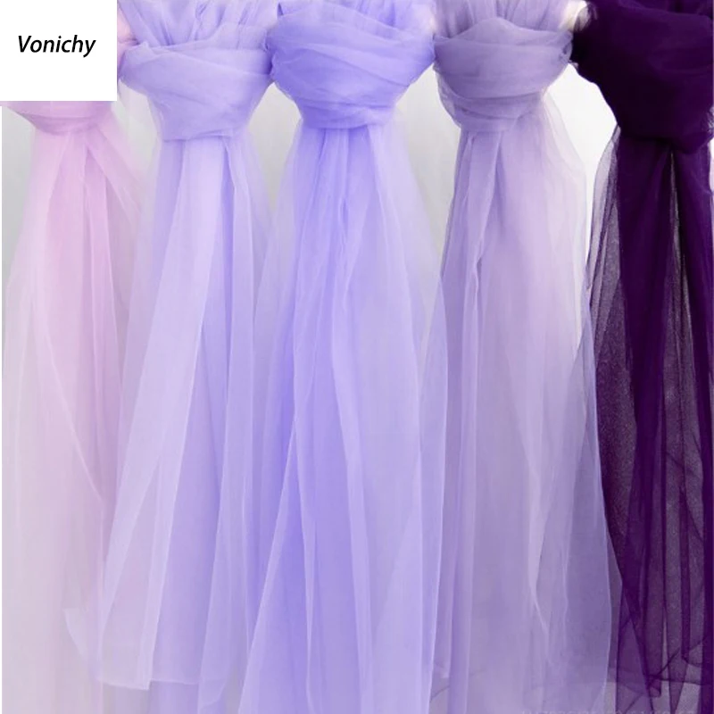 5/10 ярдов, искусственная фиолетовая, сиреневая, Лавандовая, тонкая марля для детской швейной ткани, ширина 160 см