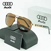 AUDI Professional Driving Polarized Sunglasses Men Anti-Glare Sun Glasses Luxury Pilot Goggles UV400 Oculos De Sol Masculino