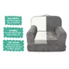Children's Sofa - 2-in-1 Convertible Fold Out Couch & Lounger, Perfect for Kids Flip Out Chair Ideal for Playroom 6