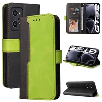 Realme GT2 2022 Flip Case for OPPO Realme GT Neo 2 Luxury Leather Wallet Book Cover Realmi GT2 Pro Neo 2T 3 3T 9i 9 Pro Etui 1