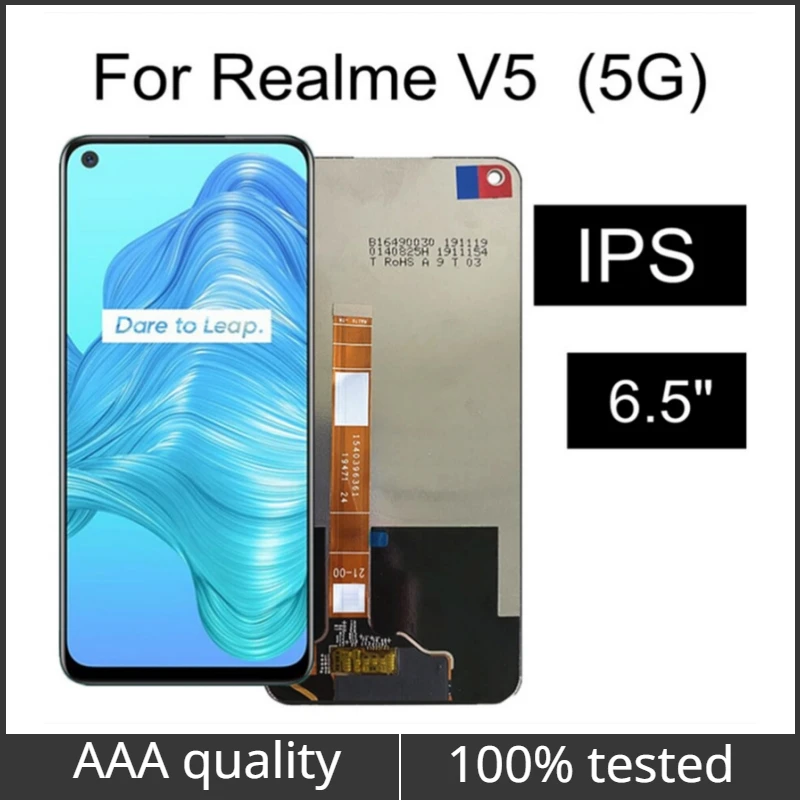 

6.50" For Realme V5 5G LCD Display Touch Screen Digitizer Assembly Replacement