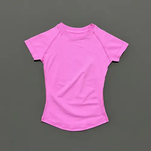 HISTELLO Sport Short Sleeve Top Seamless Yoga Leotard Clothing Women Running Sports T Shirt Workout Shirts Fitness Sports Vest - Image 17