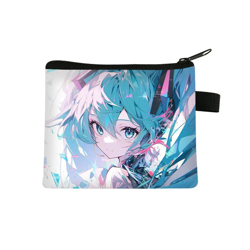 Cute Anime Character Coin Purse - Large Capacity Portable Mini Bag