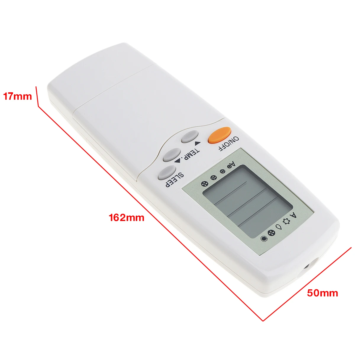 Kelang-controle Remoto com Tela hd Versão em Inglês Suporte Baterias Aaa Rfl0601 Rfl-0301e Transportadora ar Condicionado - Image 2