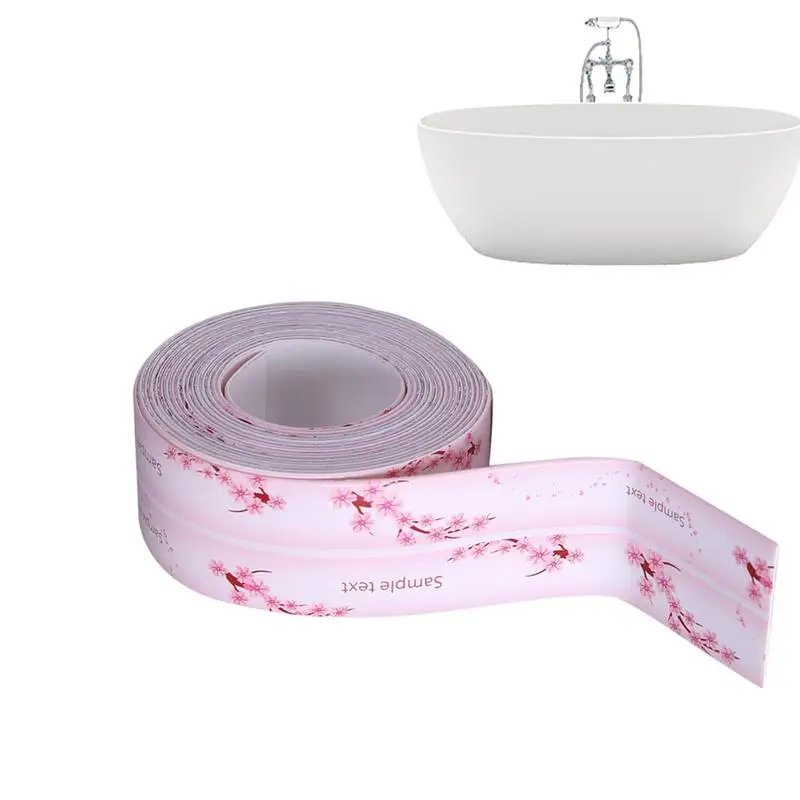 

Sealing Strip Tape Bathroom Bath Toilet Caulk Tape Self Adhesive Waterproof Mildew Proof Tapes For Kitchen Sink Wall Corner