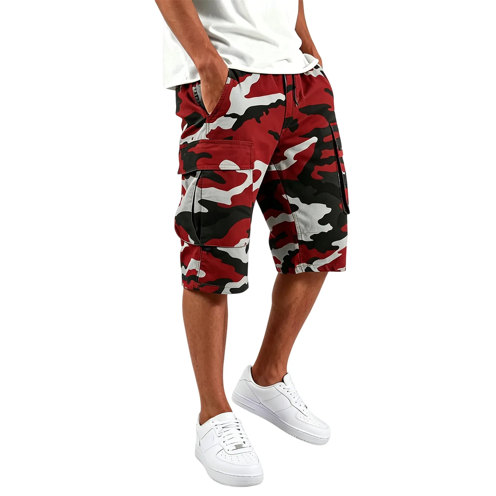 Men's camouflagecasual and comfortable shorts - Image 3