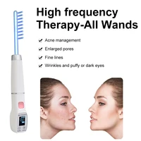 Darsonval Facial High Frequency Machine Screen Display 6 in1 Blue Hair Face Skin Care Beauty Device Anti Acne Spot Remove Wrinkl 2