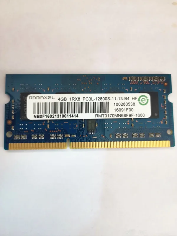 4GB Per (2x4GB) Laptop RAM DDR3 Elpida 1Rx8 PC3L 12800S 11 12 B4 MEMORY