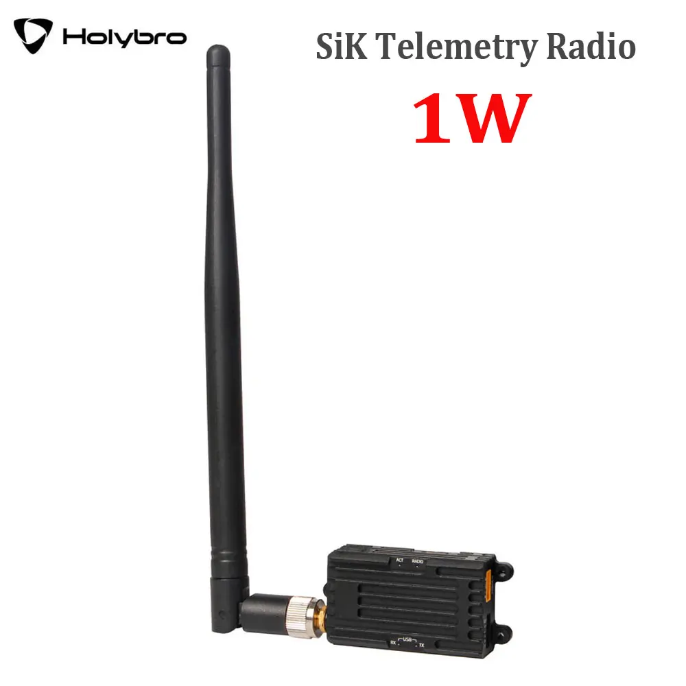 Holybro Sik Telemetry Radio 1w 915mhz Open-source Sik Firmware Plug-n-play For Pixhawk Standard Flight Controllers