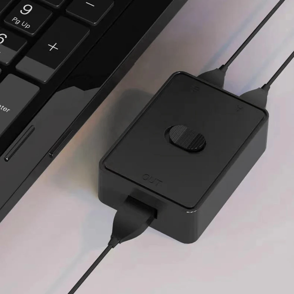 USB 3.0 스위처 선택기, 프린터 키보드 마우스 공유용, USB 3.0 양방향 공유기, 5Gbps, 2 in 1 Out