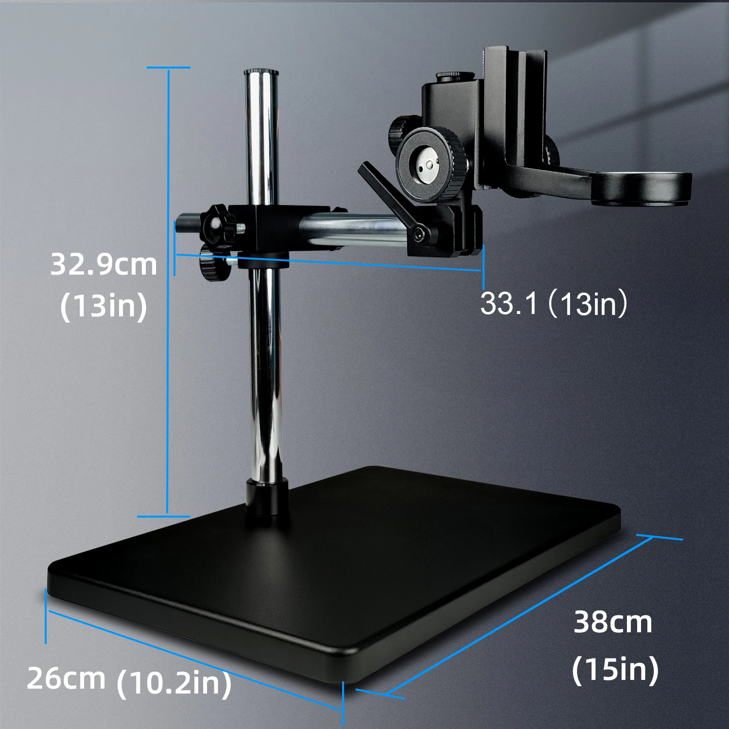 48MP 4K HDMI USB Electronic Digital Video Microscope Camera 180X Zoom C Mount Lens With LED Light For Lab PCB Phone Repair Tools 6