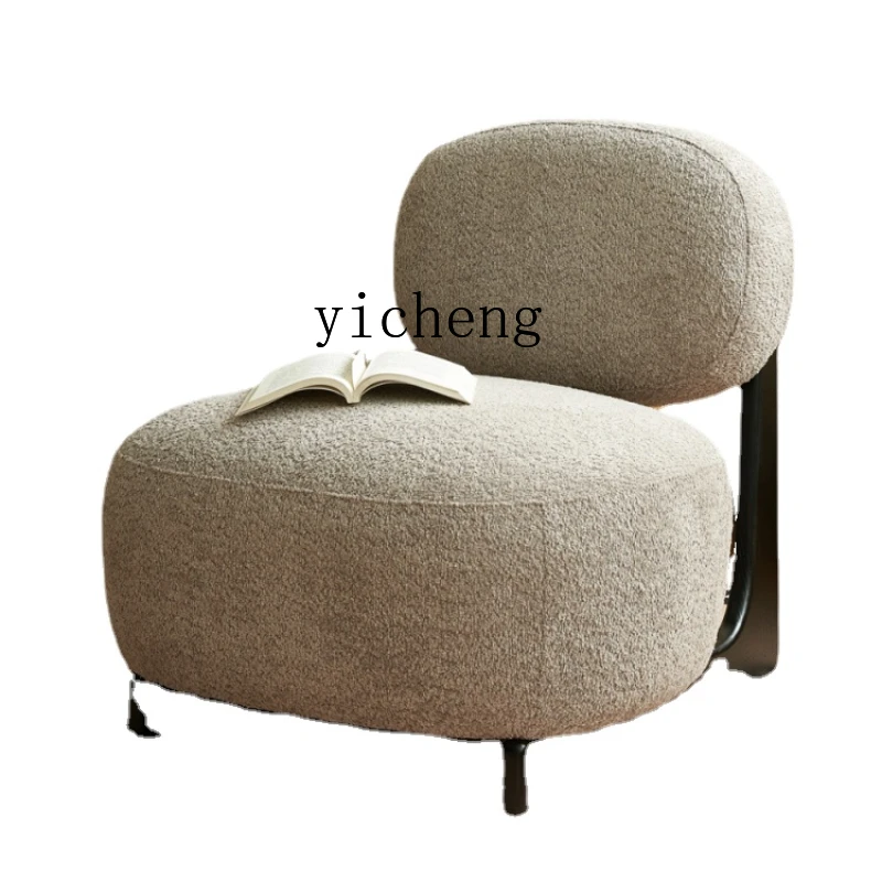 

Xl Retro Single Solid Wood Designer Couch Lambswool Living Room Home Leisure