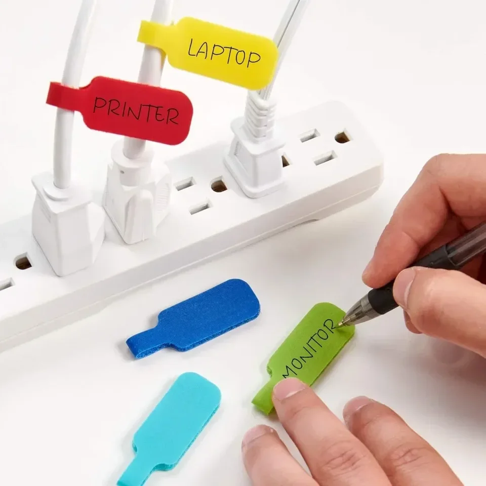 Colorful Cable Labels for Efficient Cable Management
