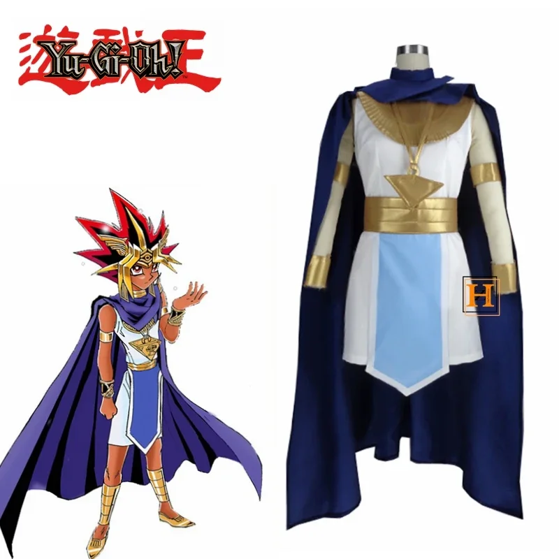 

Yu-Gi-Oh Atem Yami Yugi Full Set Cosplay Costume Any Size Christmas Outfits Halloween costumes