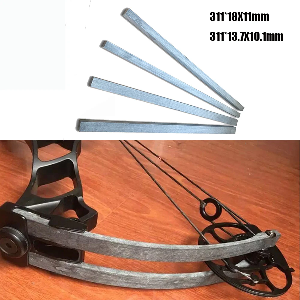 Fiberglas Bogenarme 60cm - 40 Pfund Stärke Für Jagd Und Bogensport