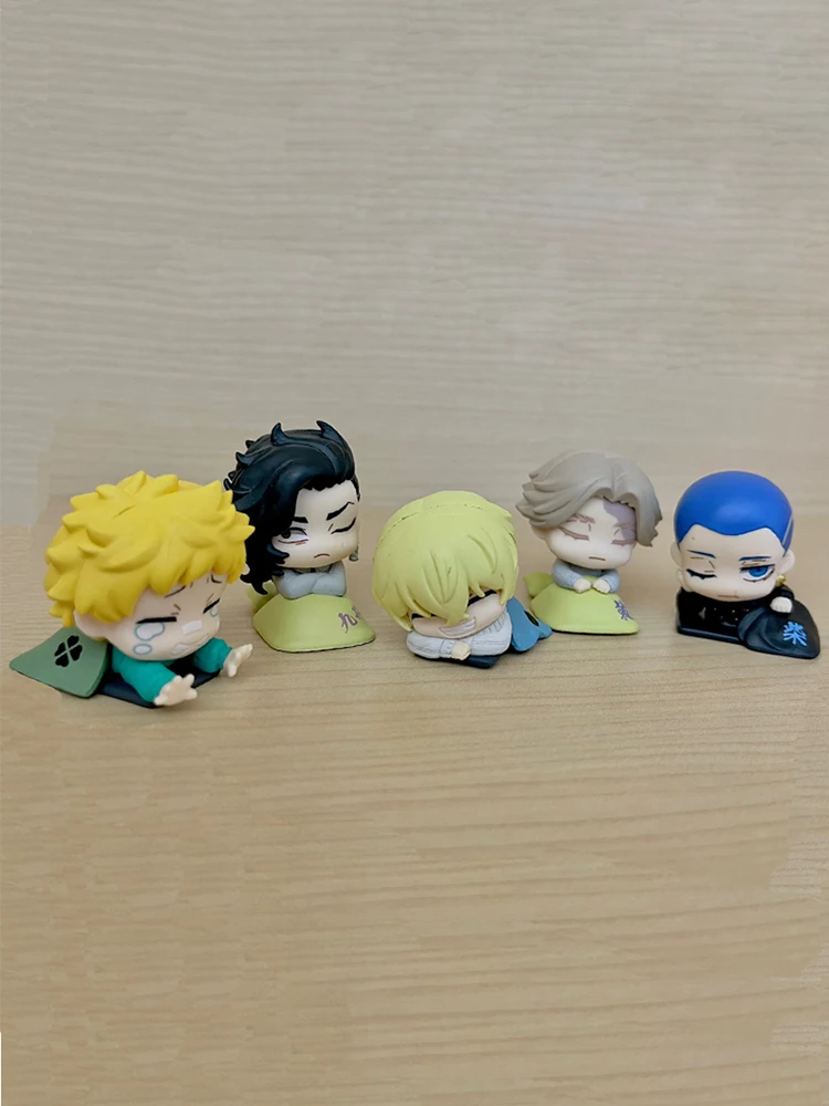 

Genuine Tokyo Revengers Gashapon Toys Inui Seishu Shiba Hakkai Matsuno Chifuyu Hanagaki Takemichi Sleeping Figurine Toys for Kid
