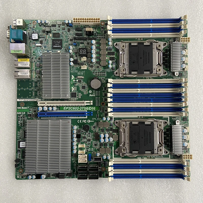 Two-Way Server Motherboard For AsRock EP2C602-2TS6/D16 LGA2011 Support Xeon 5-1600/2600/4600 V2 High Quality 7 Two-Way Server Motherboard For AsRock EP2C602-2TS6/D16 LGA2011 Support Xeon 5-1600/2600/4600 V2 High Quality - Image 5