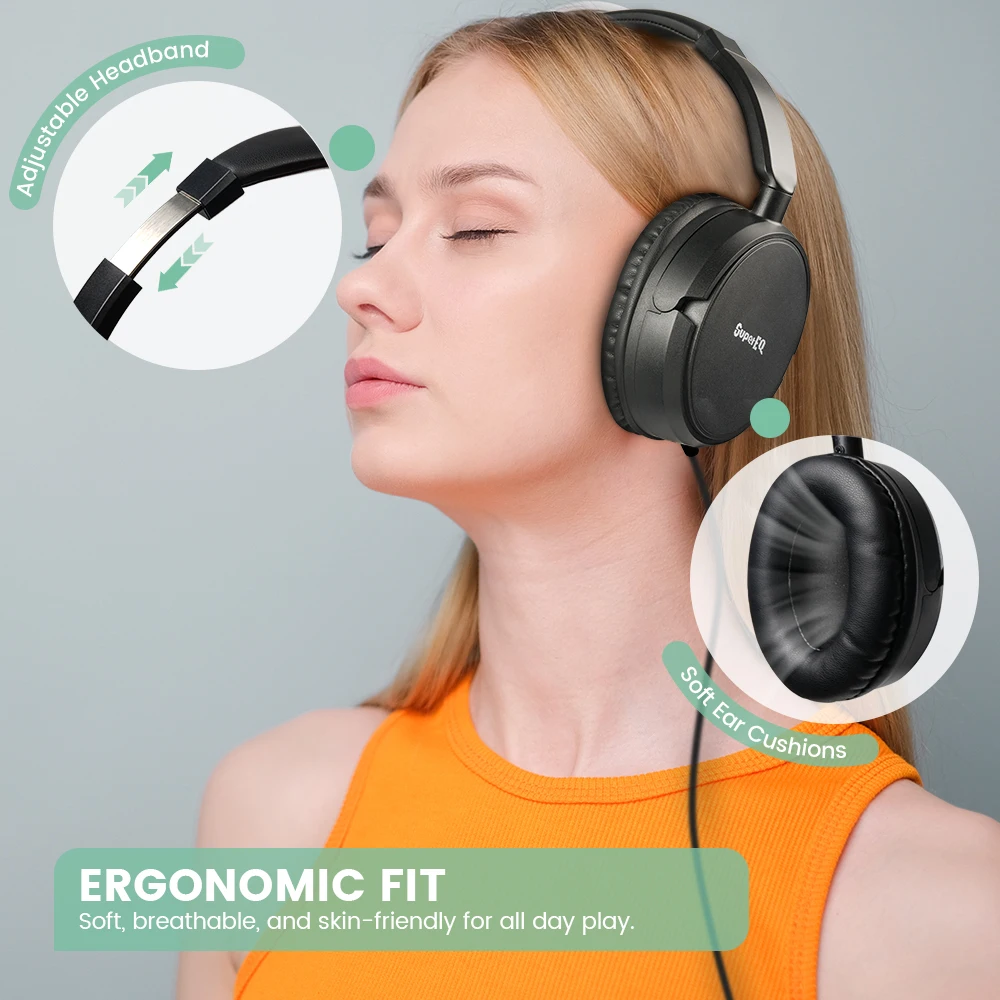 Oneodio SuperEQ Y101 Wired Headphones thumbnail 9