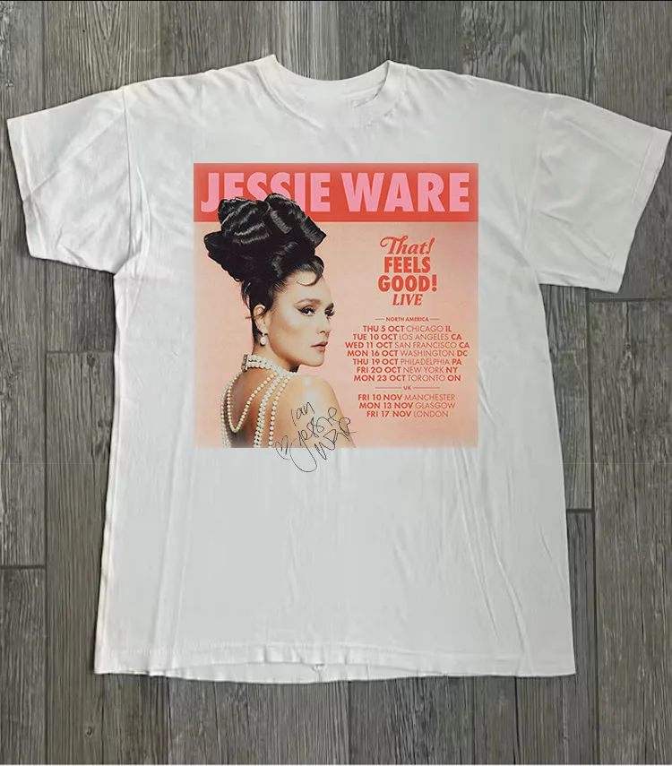 Женская футболка Jessie Ware с длинным или коротким рукавом, все размеры
