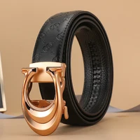 High Quality 34mm Designers Business Mens belt Luxury Brand Famous Male brand Belt Buckle Canvas Leather Belt for Women ieans