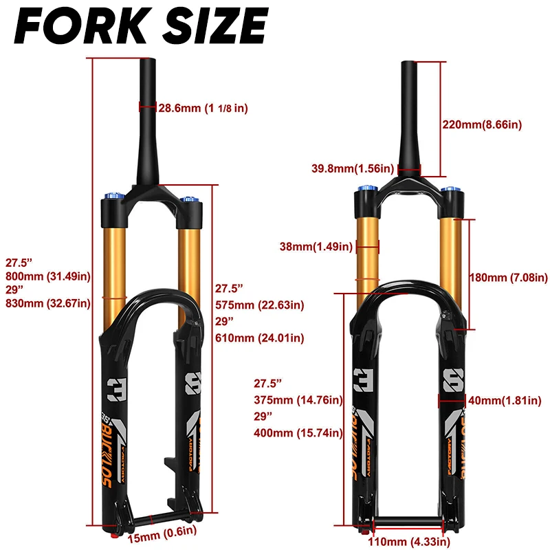Mountain Bike Forks Fox Air Fork Air Suspension Fox Mtb Forks 29er
