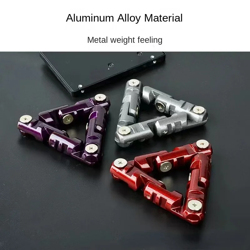 Antistress Infinite Flip Chain Stress Relief Toys Metal Alloy Massage Bracelet Creative Fingertip Desk Toys for Adults Children fidget toys anti stress toys mini fingertip toy