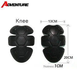 Motorcycle Protective Gear - CE Certified Back, Shoulder, and Elbow Pads (Knee Pads)