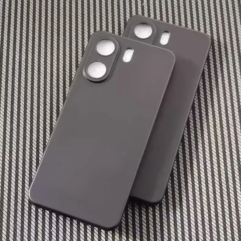 Funda para teléfono Xiaomi Redmi 13C (6.74 pulgadas), protector de pantalla  para Xiaomi Redmi 13C [paquete de 5], carcasa negra para Xiaomi Redmi 13C