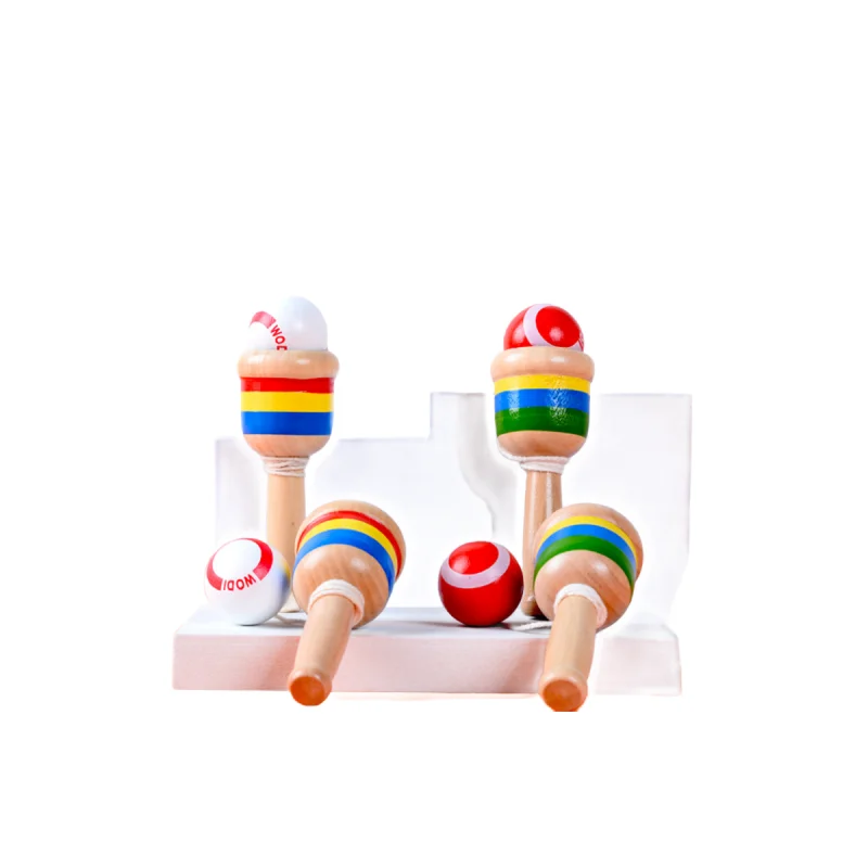 

Деревянная развивающая игрушка Монтессори кендама, Кубок для навыков, игра для конкурентоспособных игр, Детская развивающая игрушка для координации рук и глаз