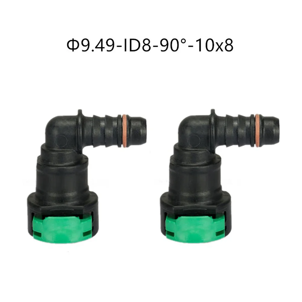 Car Fuel Line Coupler Hose Quick Connect ID8 7.89 9.89 11.8 Rubber Nylon Oil Line Pipe Adapter Disconnect Release Hose Connector fuel line coupler
