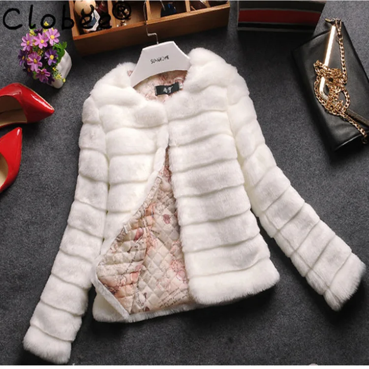 Autumn and Winter Haining Women's Fur Coat Imitation Otter Rabbit Hair Short Top with Fur and Fur In One