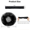 100PCS Disposable Bouffant Caps Non-woven Bath Shower Hair Caps Service Salon Spa Catering Workspace Head Covers Adjustable Hats 2