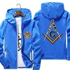 Mason Masonic Freemasonry Square And Compass Jacket Men Women Sun protection jacket Windbreaker Reflective Coat Fashion Clothing 2