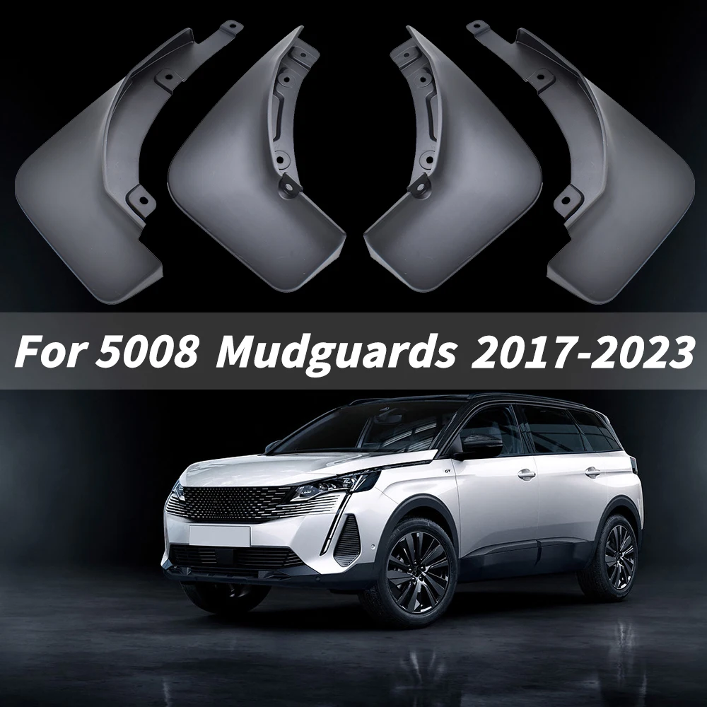 For Peugeot 5008 GT Mudguards Car Accessories Front Rear Mudflaps for-peugeot-5008-gt-mudguards-car-accessories-front-rear-mudflaps