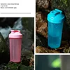 1pc Portable Protein Shaker 400ml/600ml Fitness Bottle with Whisk Ball for Fitness Enthusiasts Athletes For Outdoor Gym Sports 4