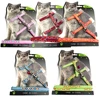 Nylon Cat Harness Leash Set Adjustable Puppy Kitten Harnesses Vest With Bell Pet Walking Lead Rope For Small Dogs Cats Chihuahua 5