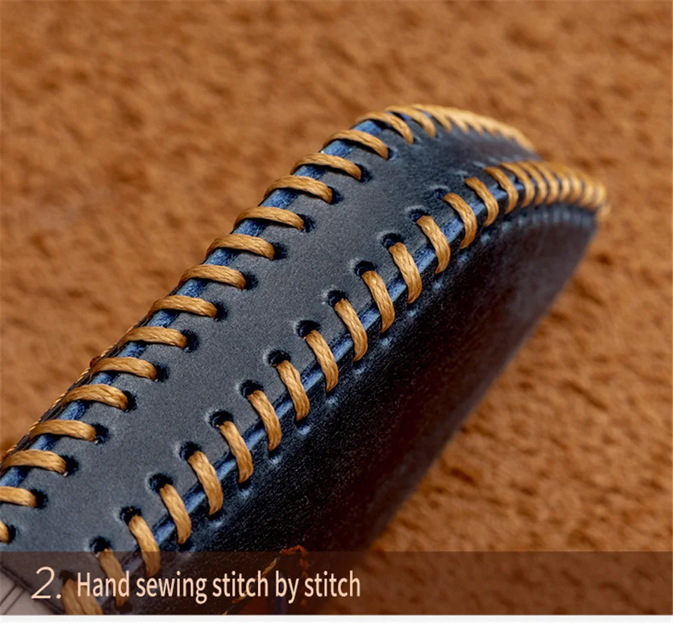 Custodia portachiavi in pelle per Volkswagen per VW Bora Polo Tiguan Jetta Passat B5 B6 B7 scarabeo da Golf per Skoda Octavia - S10349f131a0845f5a8563fe3c8d48b265