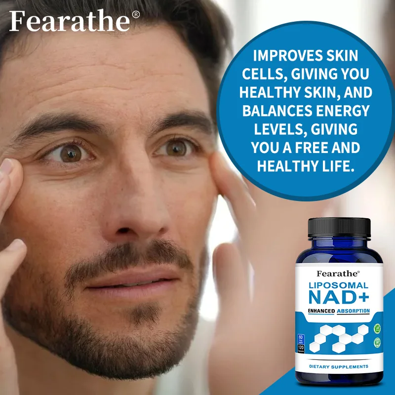 Liposomal NAD Plus Supplement for Energy and Anti Aging
