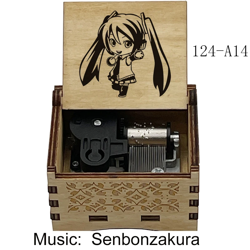 mechanical music Senbonzakura One Thousand Cherry Trees music box fans new year Christmas gift office home decoration