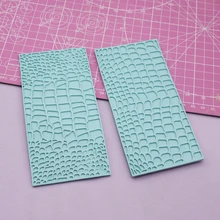  Polymer Clay Texture Emboss Mat Birck Bark Cobble Stone Mandala Flower Pattern Printing Tools for Clay Modeling Pottery Hobby 