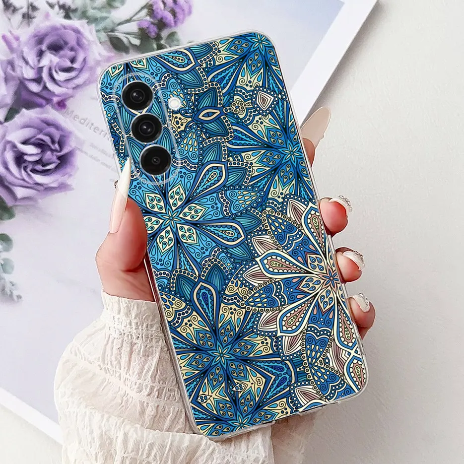 Fashion Painted Soft Slim Phone Case - Vibrant Design Protective Cover