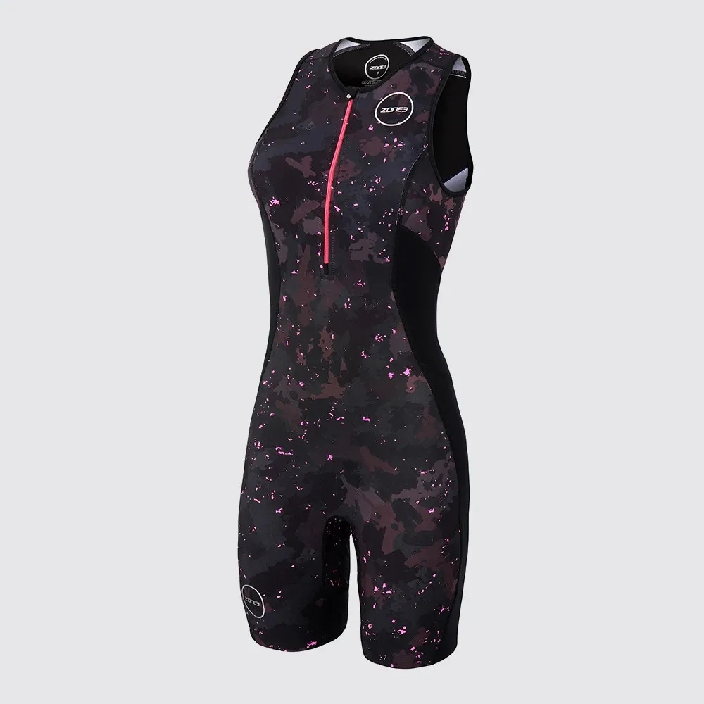 

Zone3 Women Skinsuit Triathlon Cycling Jersey Sleeveless Clothing Bike Suit For Swimming Running Riding jumpsuit ciclismo 2024