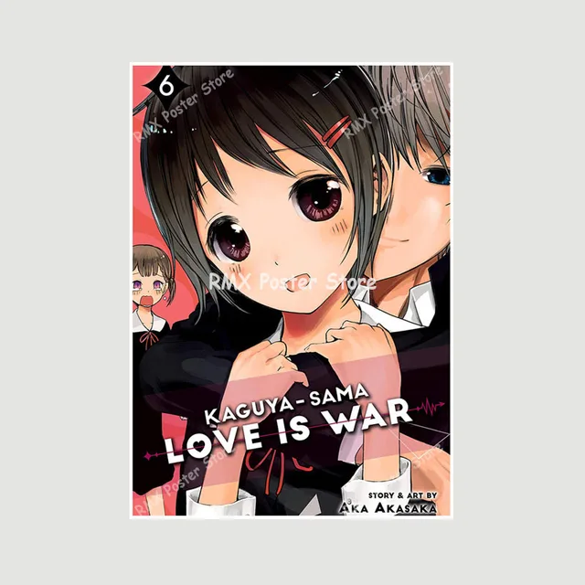 Canvas Paintings Kaguya-sama wa Kokurasetai：Tensai-tachi no Renai Zunousen：Love  is War Posters Prints for Hotel Home Decoration - AliExpress