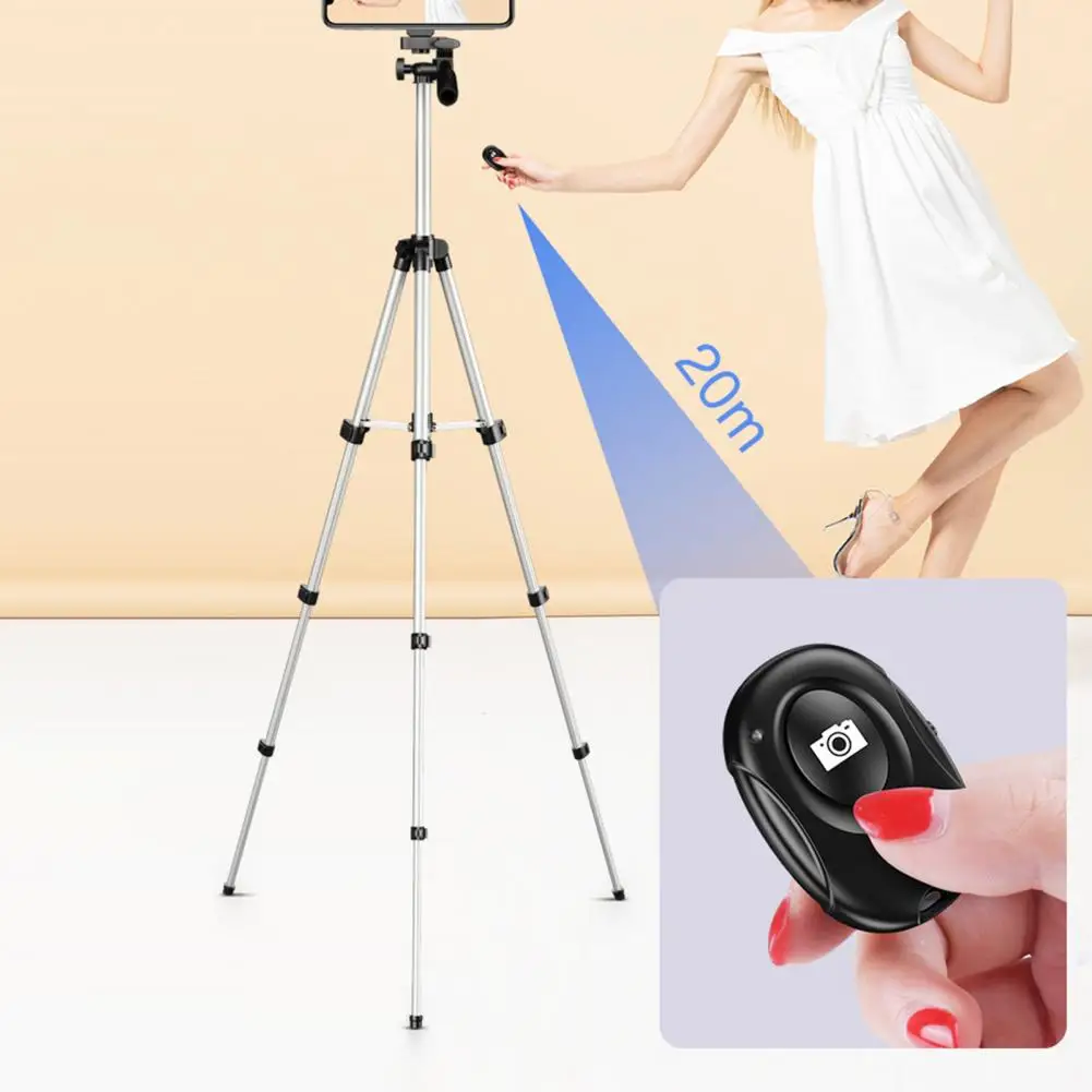 Mini Bluetooth-compatible Remote Control Button Wireless Controller Self-timer Camera Stick Shutter Release Phone Photo Selfie