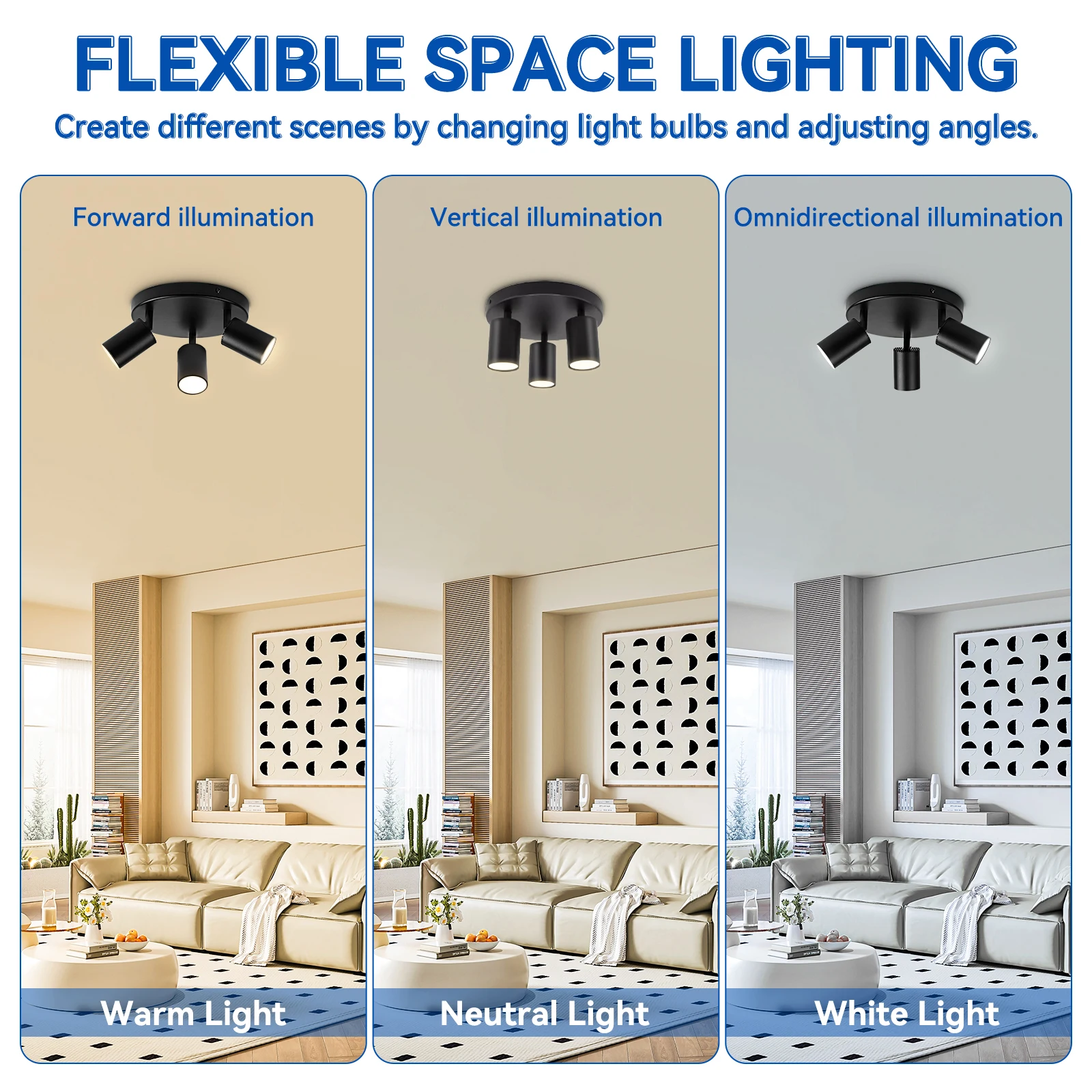 GU10 LED Spotlight Ceiling Light 25