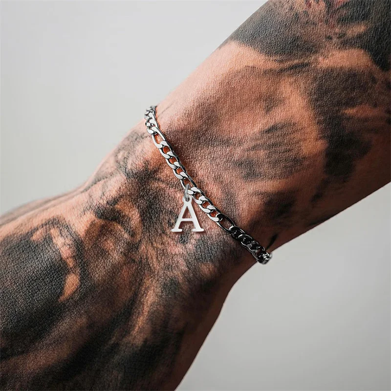 Pulsera Hombre Figaro D 6mm De Plata Ley.925 Duodeluxejoyas® | Meses Sin Interés