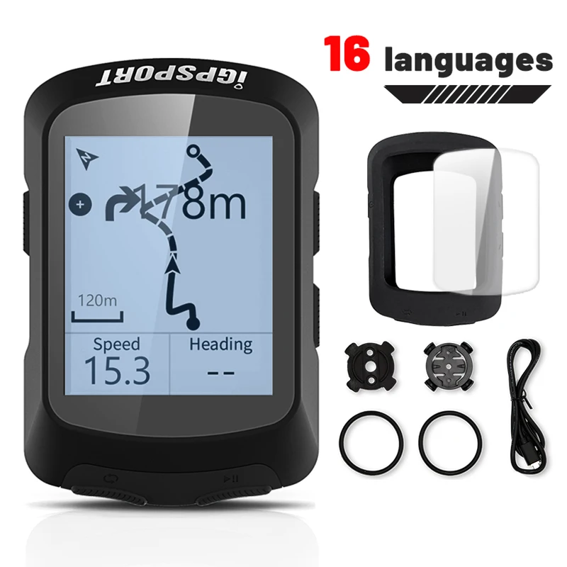 baai onwettig abces Igpsport IGS520 IGS320 IGS50S Computer Ant + Draadloze Fiets Snelheidsmeter  Bluetooth Gps Route Navigatie Smart Kennisgeving Kilometerstand|Fiets  computer| - AliExpress